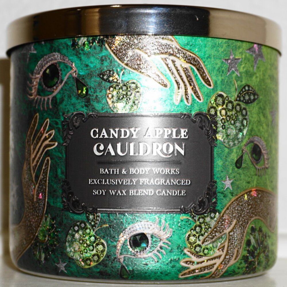 Bath & Body Works Candy Apple Cauldron 3-wick Candle